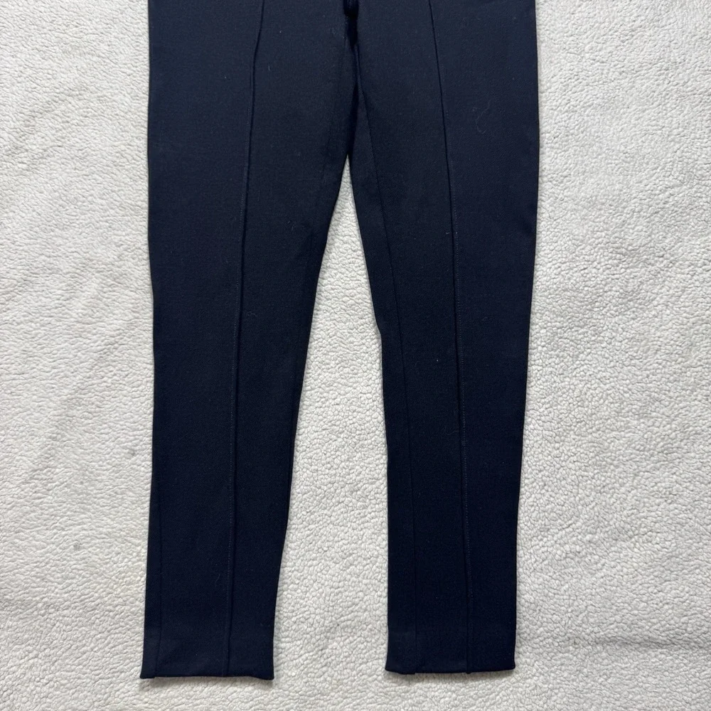 Cartonnier Pants Womens 4 Anthropologie Dress Slacks Black Side Zip Button 29x26 - Picture 3 of 14